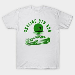 Skyline GTR R34 T-Shirt